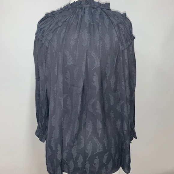 Feather Print Blouse - Picture 2 of 3